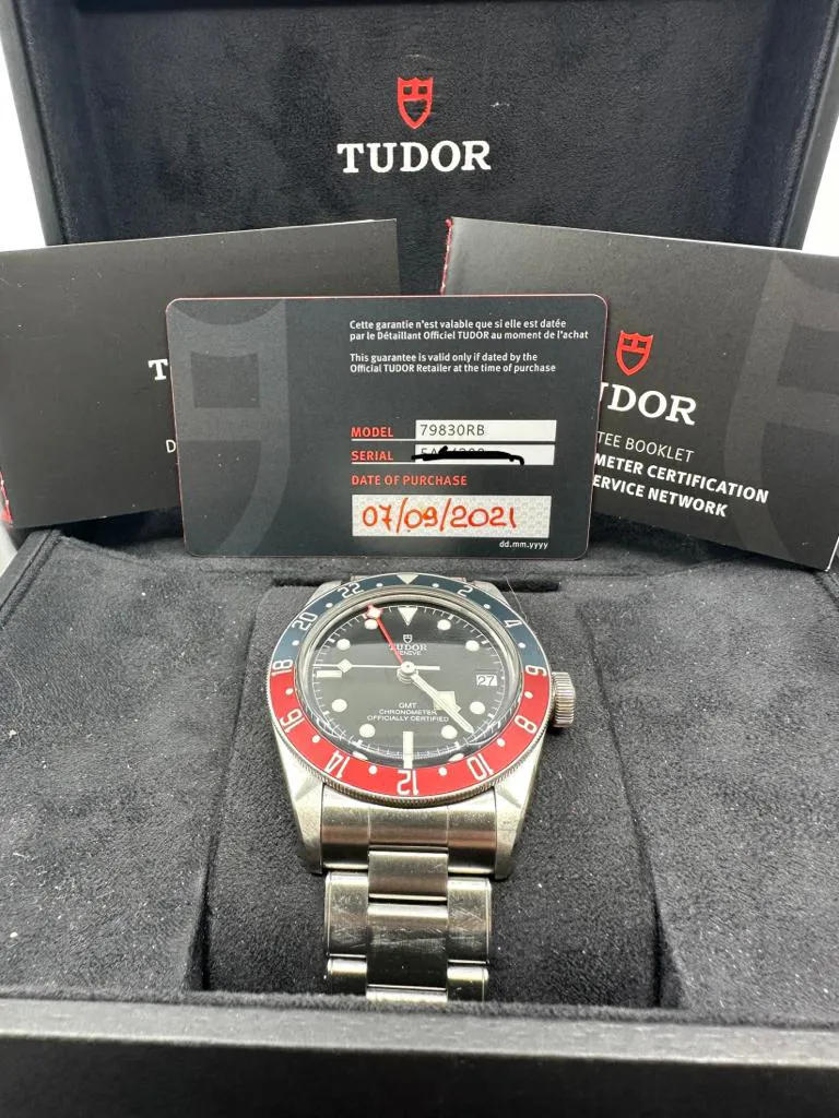 Tudor Black Bay GMT 79830RB 41mm Stainless steel Black 4