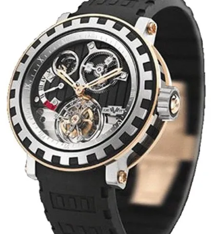 Dewitt Academia AC.8002.28A.M954 43mm Rose gold Black