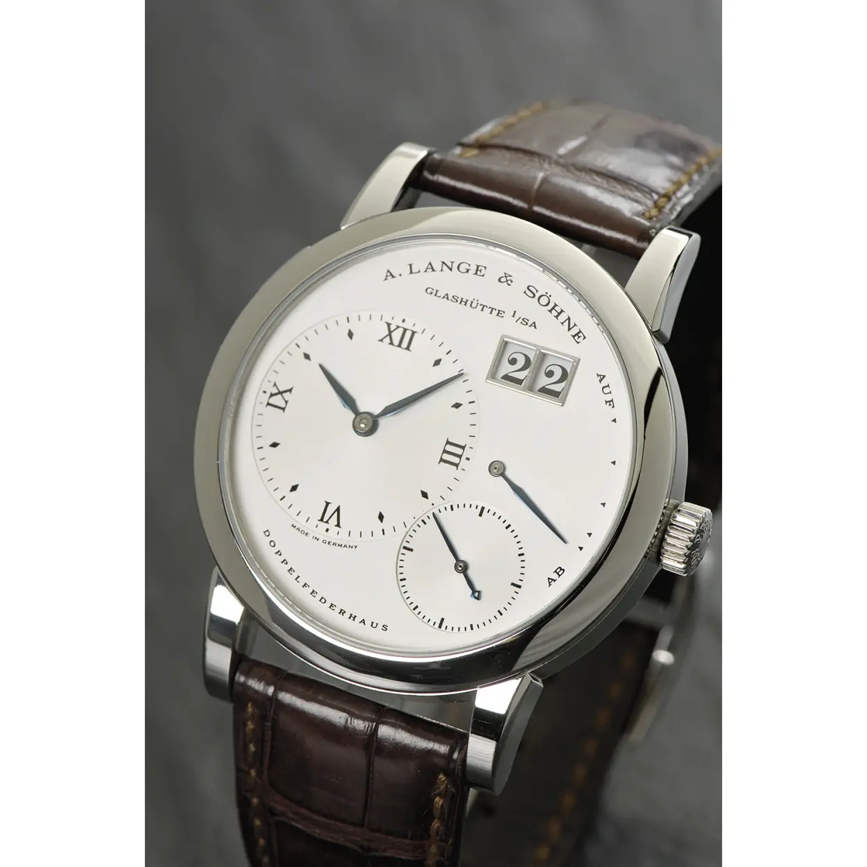 A. Lange & Söhne Lange 1 101.026 38.5mm Stainless steel White