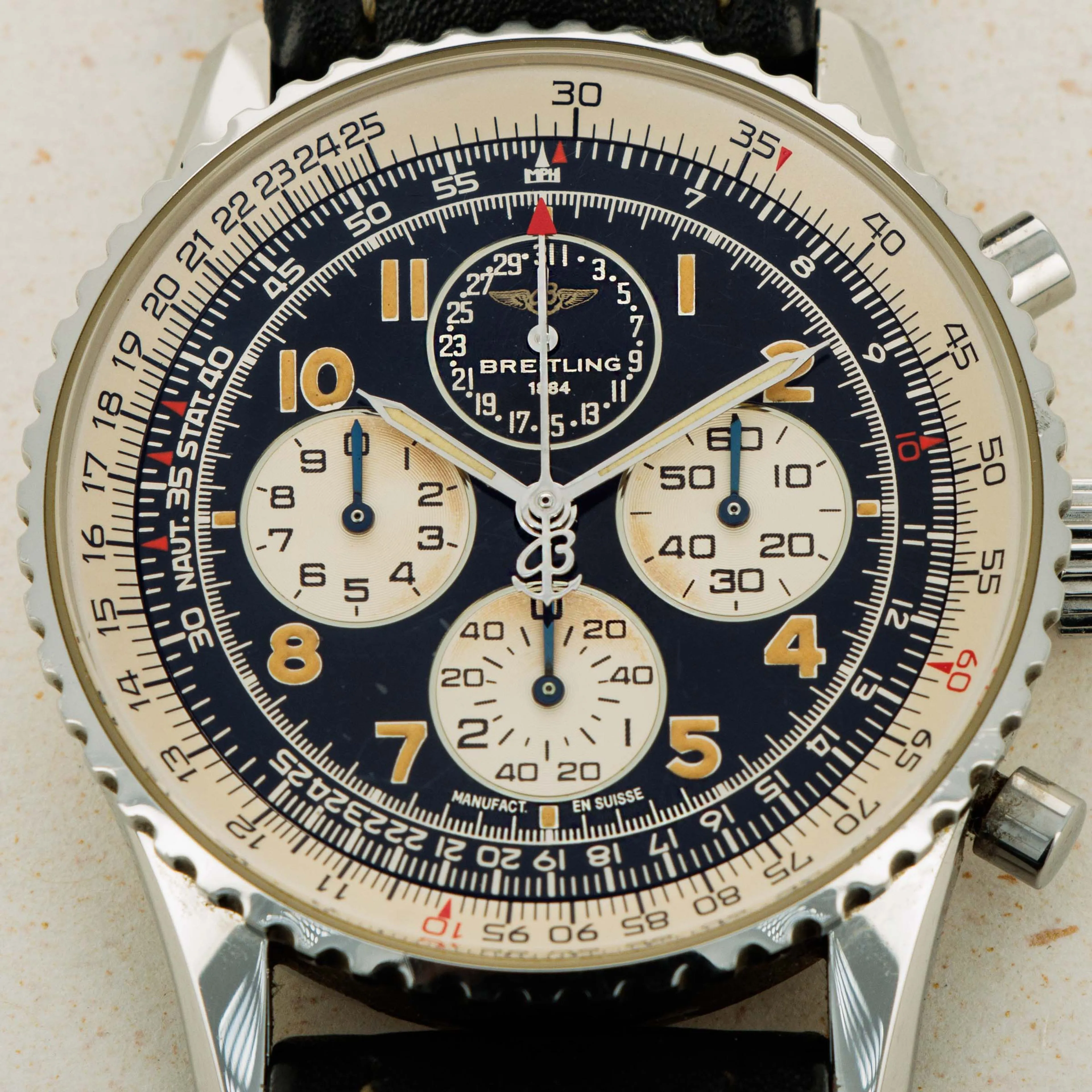 Breitling Navitimer A33030 38mm Stainless steel Black 10