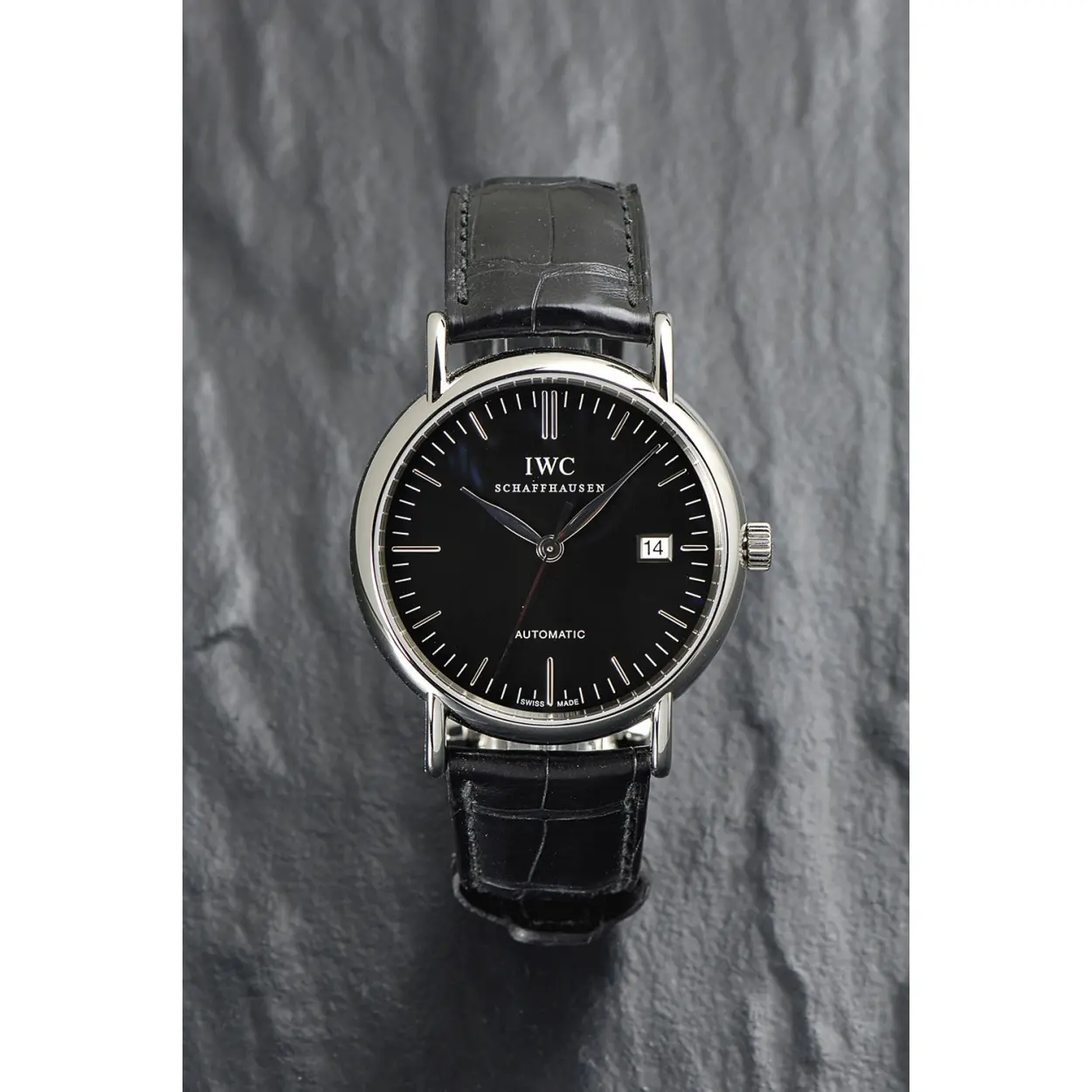 IWC Portofino Automatic IW356308 39mm Stainless steel Black