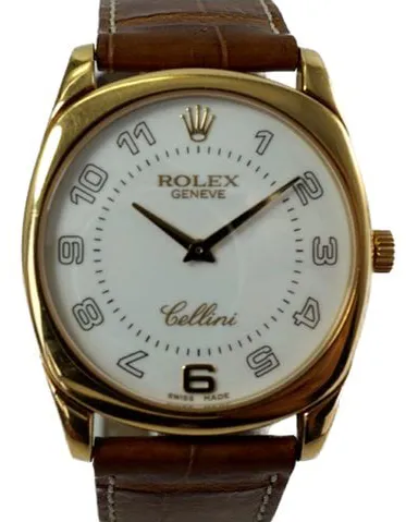 Rolex Cellini Danaos 4233 33mm White gold White