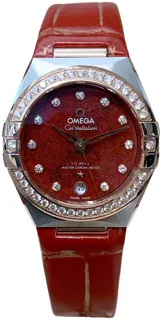 Omega Constellation 131.28.29.20.99.002 Rose gold and Stainless steel Red