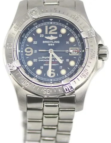 Breitling Superocean A17390 44mm Stainless steel Blue