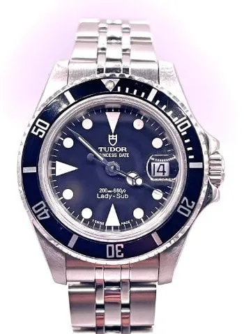 Tudor Prince Oysterdate 96090 27mm Stainless steel Black