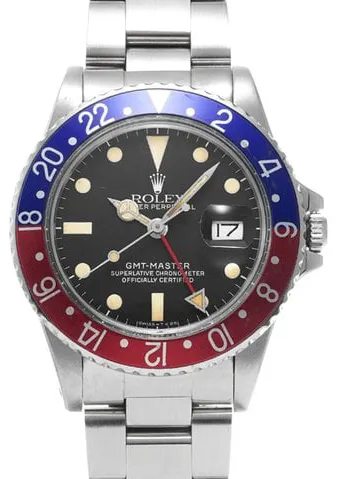 Rolex GMT-Master 16750 40mm Stainless steel Black