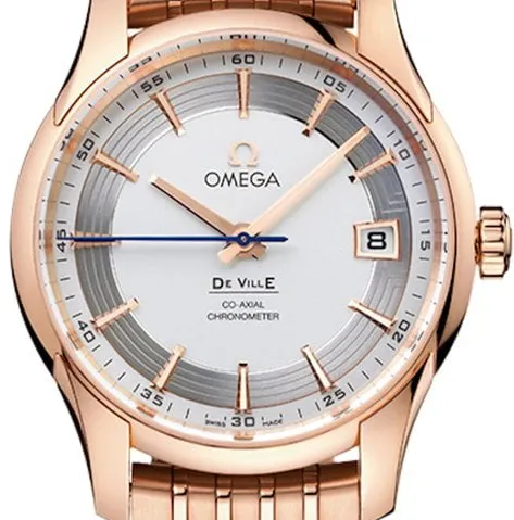 Omega De Ville 431.60.41.21.02.001 41mm Rose gold Silver