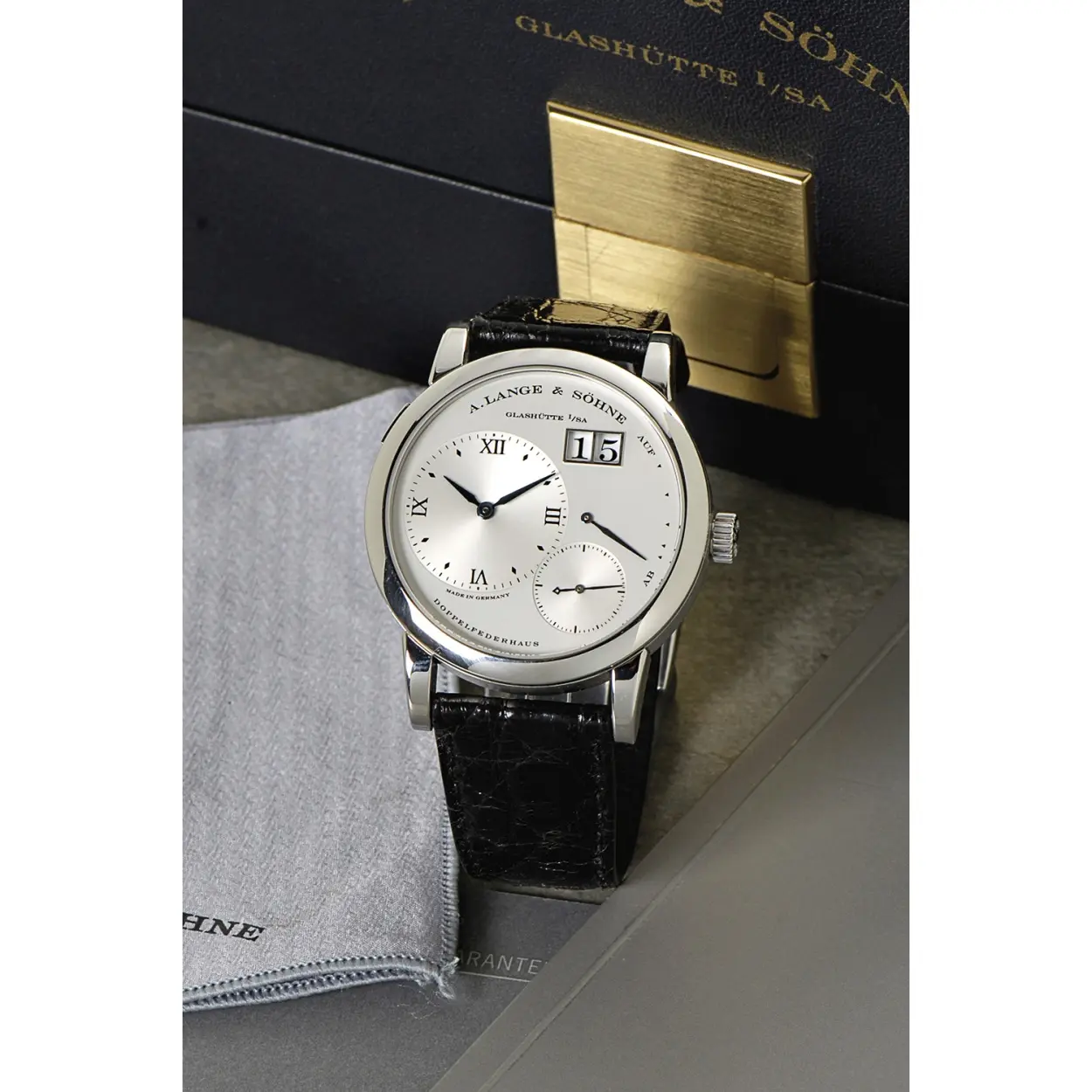 A. Lange & Söhne Lange 1 101.026 38.5mm Stainless steel White