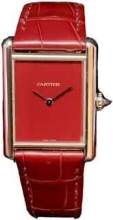 Cartier Must WSTA0054 Stainless steel Red