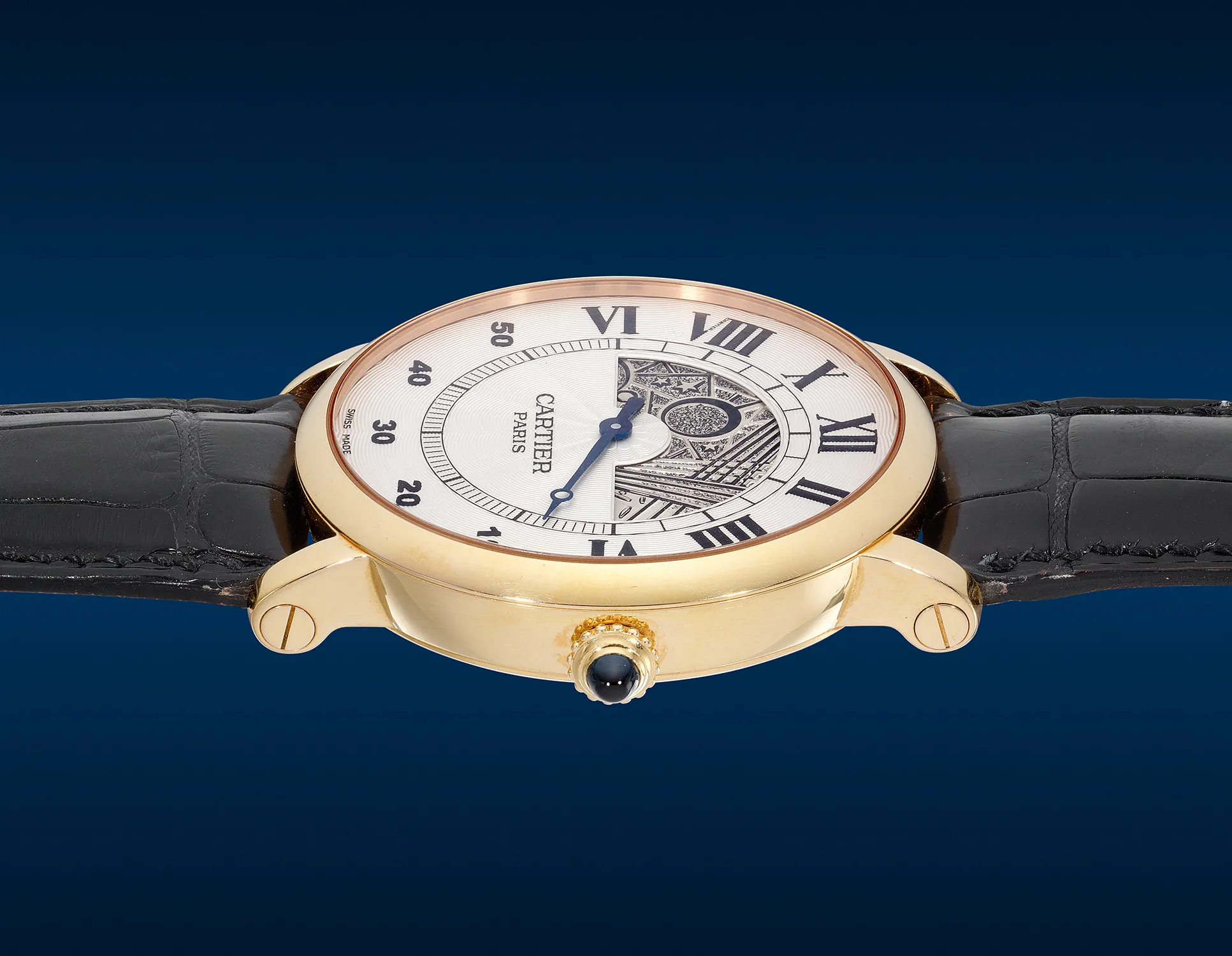 Cartier Rotonde Jour et Nuit CPCP 28721 42mm Rose gold Silver 3