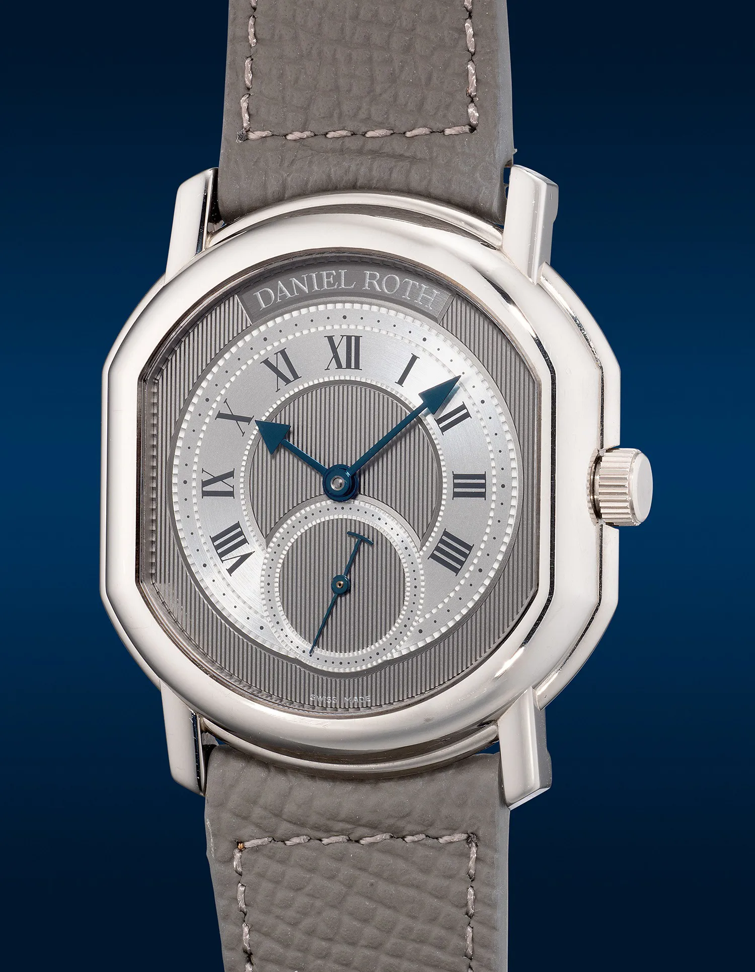 Daniel Roth Small Seconds C207 38mm White gold Guilloché