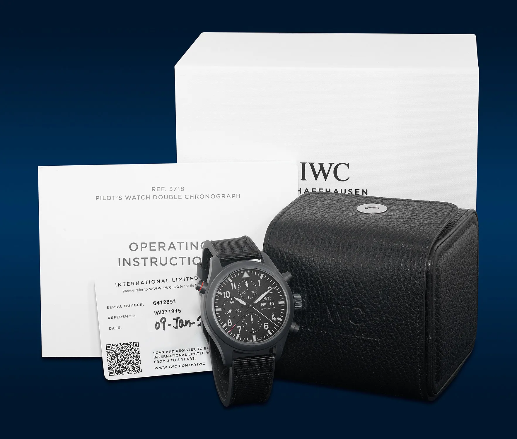 IWC Pilot IW371815 44mm Titanium and ceramic Black 1