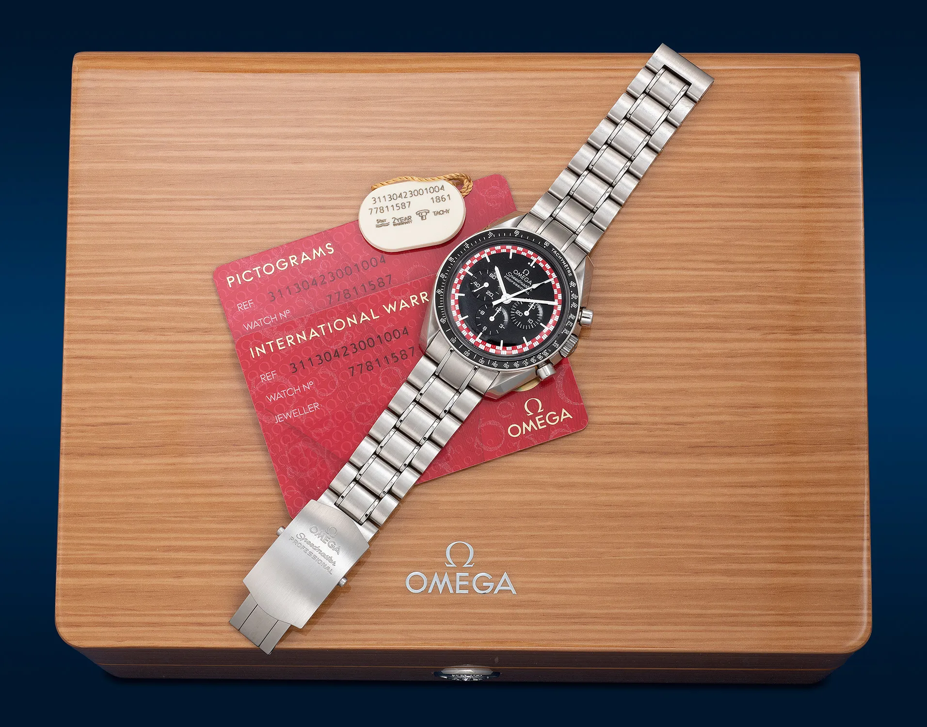 Omega Speedmaster Moonwatch 311.30.42.30.01.004 42mm Stainless steel Black 1