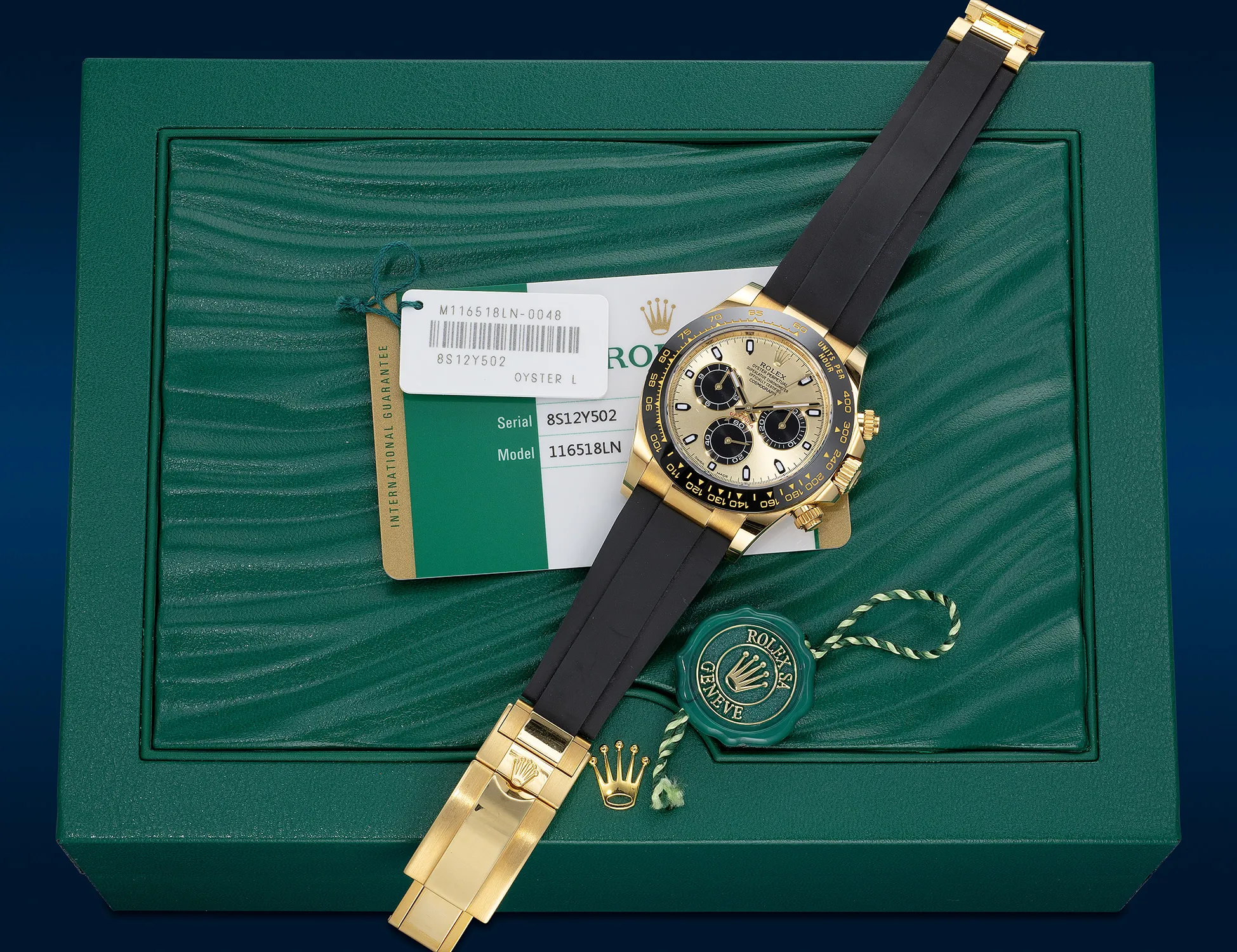 Rolex Daytona 116518LN 40mm Yellow gold Champagne 1