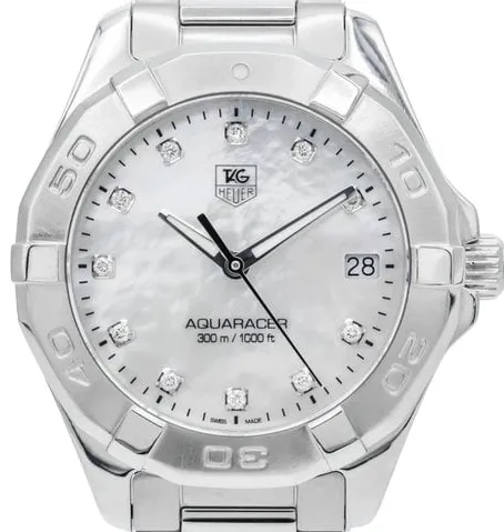 TAG Heuer Aquaracer WAY1313.BA0915 32mm Stainless steel White