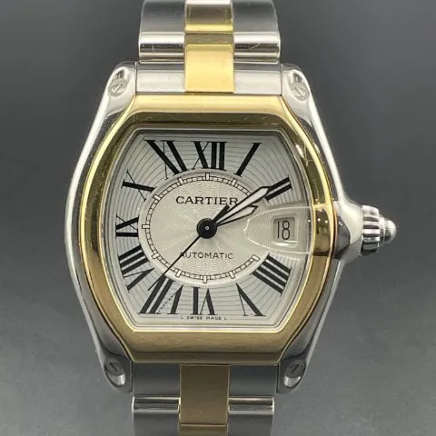 Cartier Roadster w62031y4 Yellow gold and Stainless steel Silver