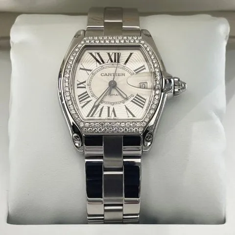 Cartier Roadster W62025V3 43mm Stainless steel Silver