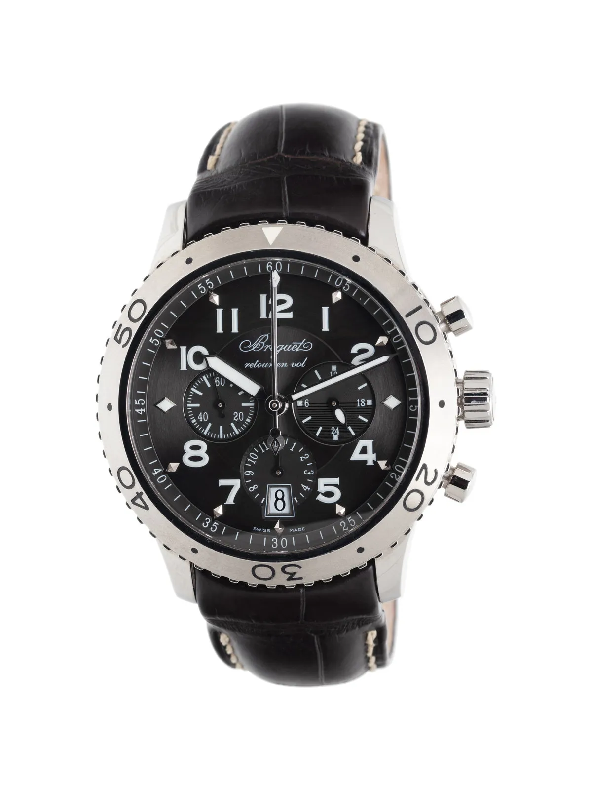 Breguet Type XXI 3810 42mm Stainless steel Gray