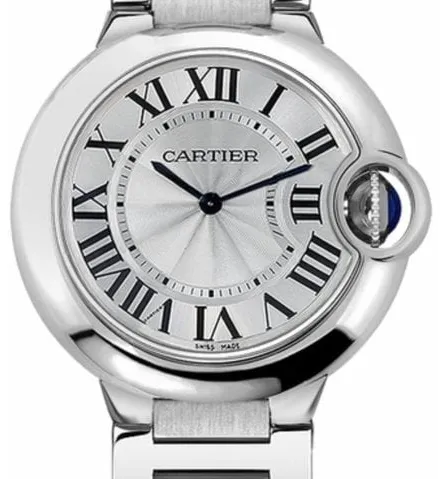 Cartier Ballon Bleu 36mm W69011Z4 36mm Stainless steel Silver