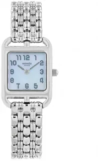 Hermès Cape Cod CC1.190 18k white gold White