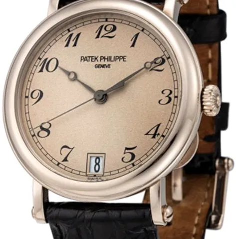 Patek Philippe Perpetual Calendar 5053R-001 35.5mm Rose gold Champagne