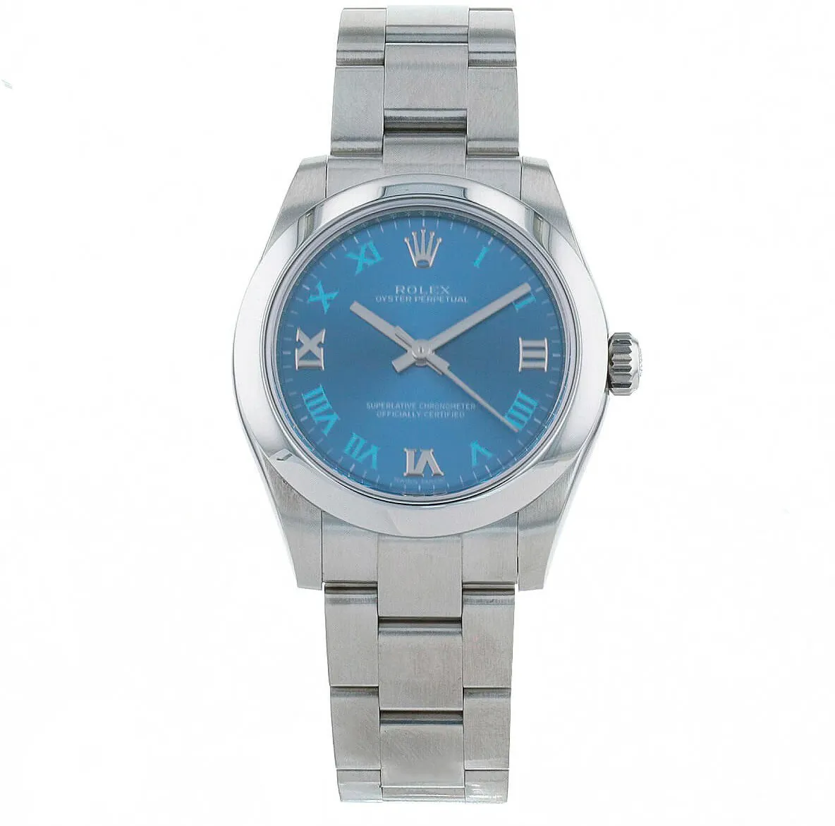 Rolex Oyster Perpetual 177200 31mm Stainless steel Blue