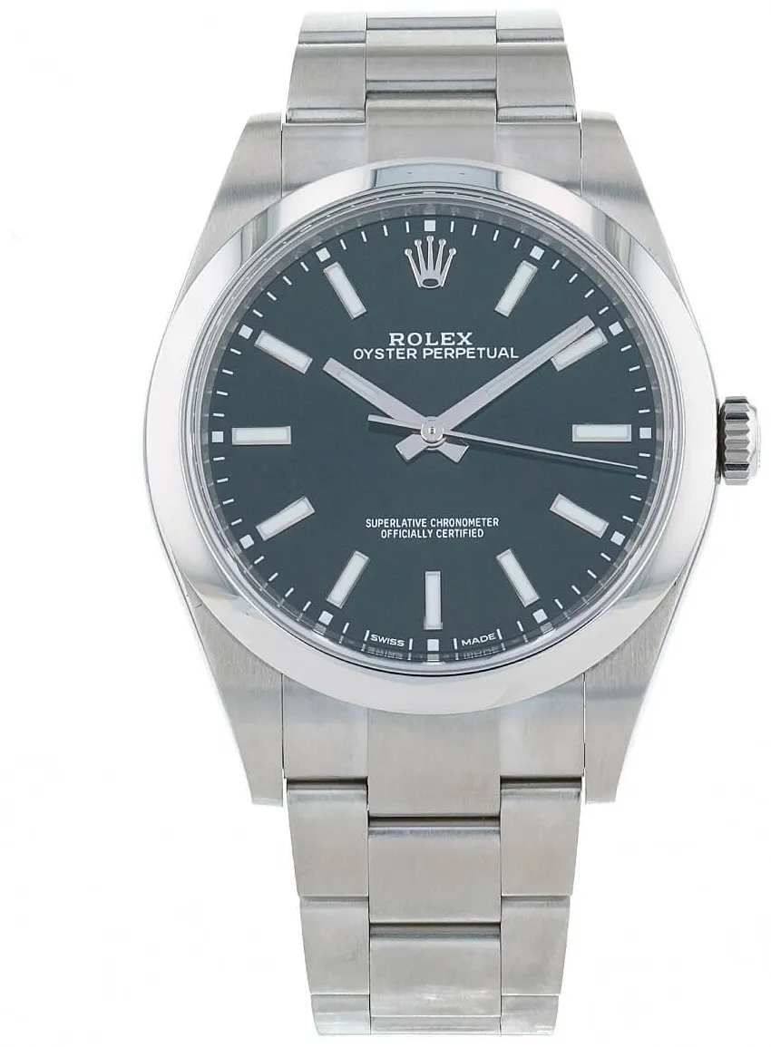 Rolex Oyster Perpetual 114300 39mm Stainless steel Black