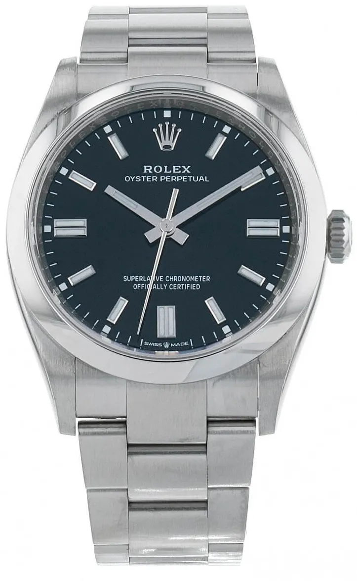 Rolex Oyster Perpetual 126000 36mm Stainless steel Black