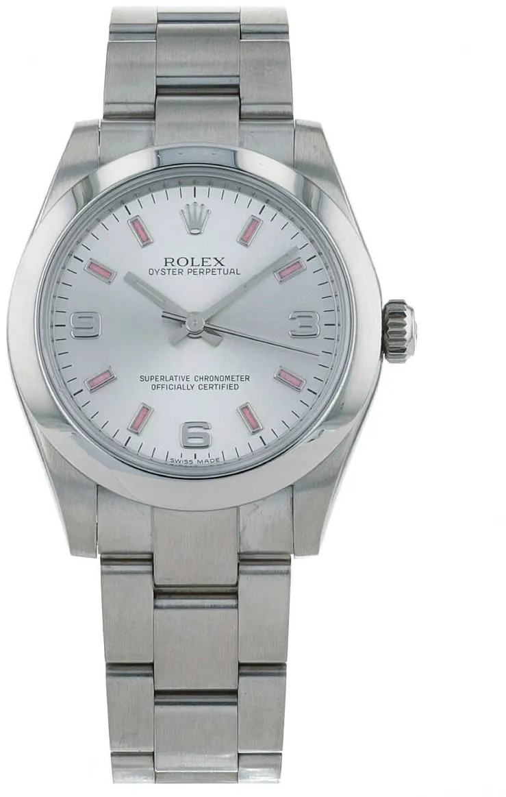 Rolex Oyster Perpetual 177200 31mm Stainless steel Radiant silver