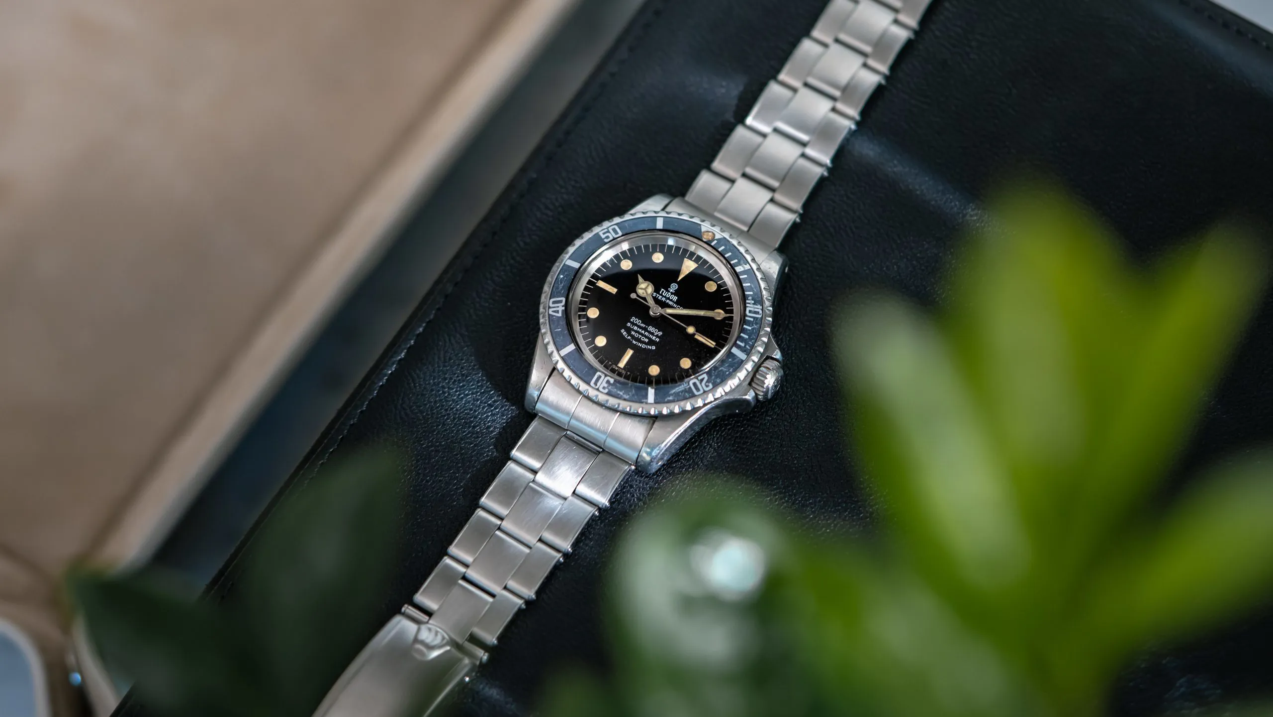 Tudor Submariner 7928 40mm Stainless steel Black