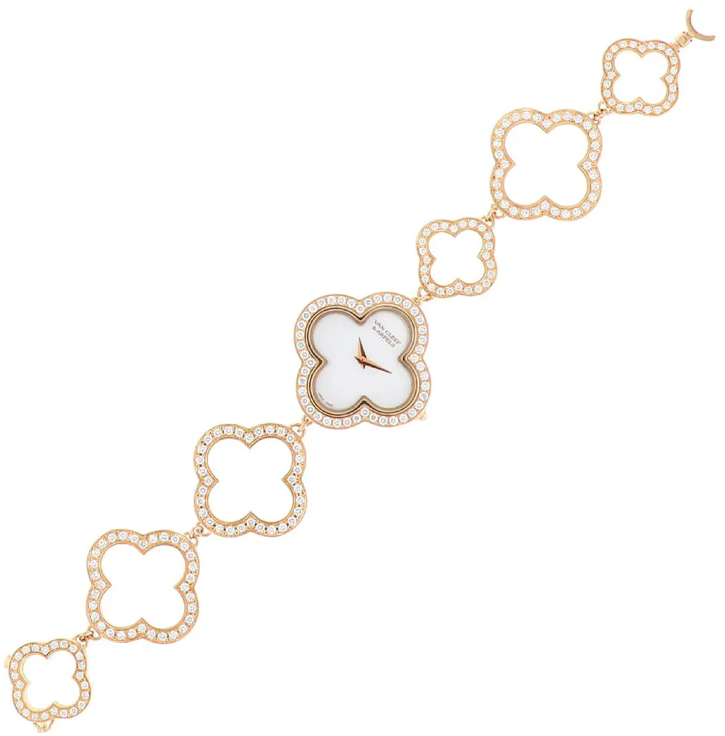 Van Cleef & Arpels Alhambra   2365149 27mm Rose gold Mother-of-pearl