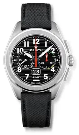 Zenith Pilot 03.4000.3652/21.I001 Stainless steel Black