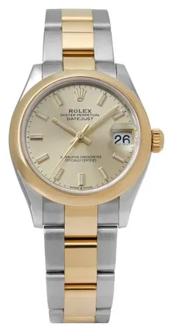 Rolex Datejust 31 278243 31mm Yellow gold and Stainless steel Champagne