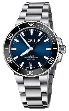 Oris Aquis 01 733 7732 4135-07 8 21 05PEB 39.5mm Stainless steel Blue