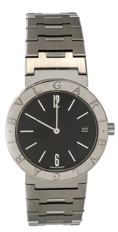 Bulgari Bulgari bb33ssd 33mm Stainless steel Black