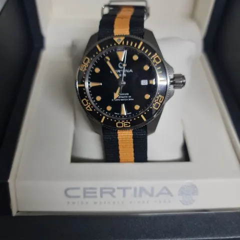 Certina DS Action C0134071105100 43mm Stainless steel Black