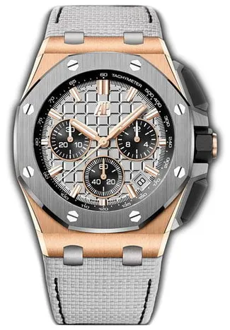 Audemars Piguet Royal Oak Offshore 26420OI.OO.A015VE.01 43mm Rose gold Gray