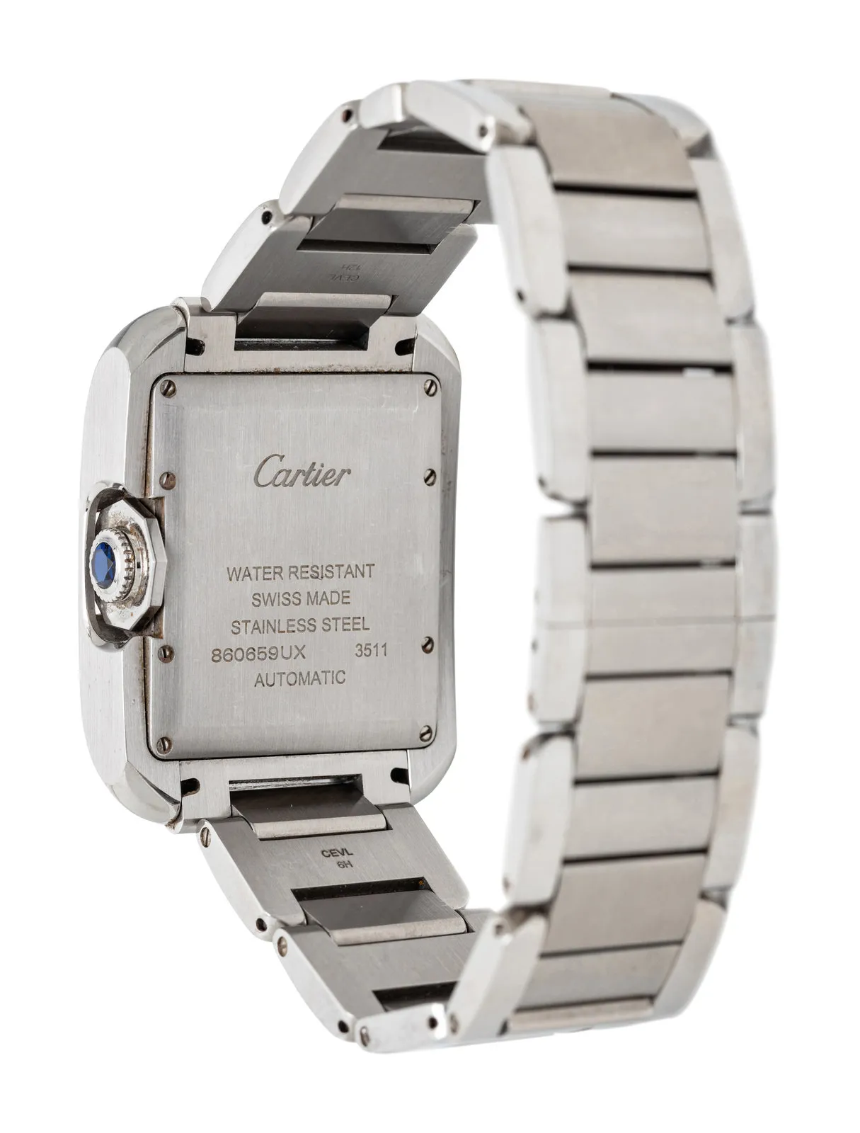 Cartier Tank Anglaise 3511 39mm Stainless steel Silver 1