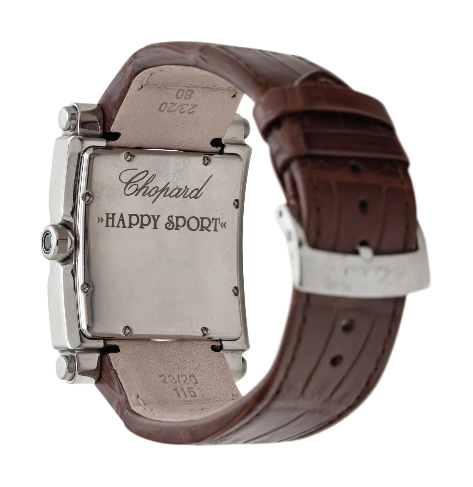 Chopard Happy Sport 35mm Stainless steel White 2