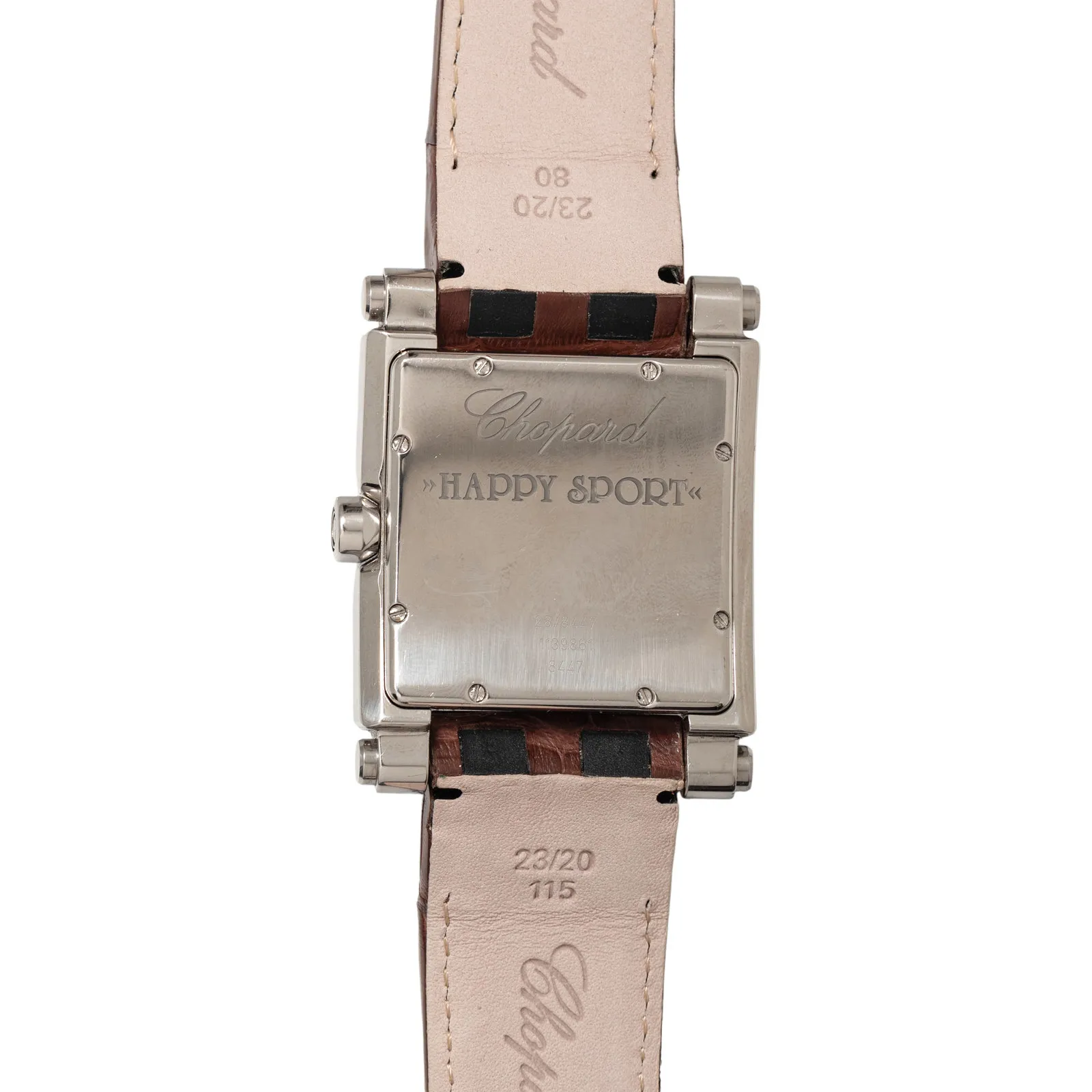 Chopard Happy Sport 35mm Stainless steel White 3