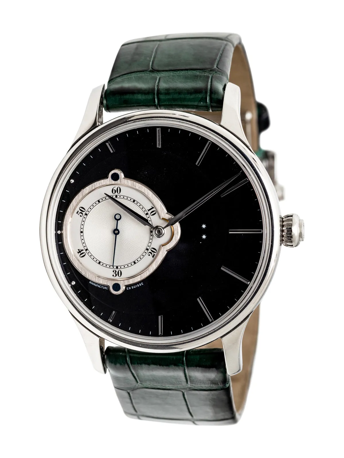 Jaquet Droz Classic 43mm Stainless steel Black