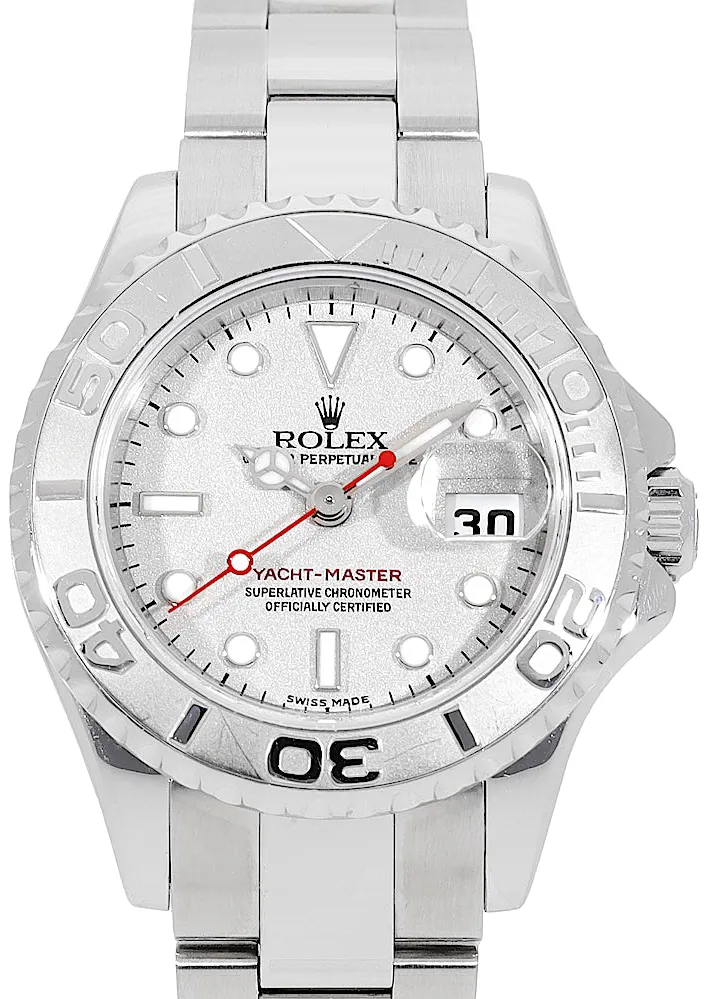 Rolex Yacht-Master 169622 29mm Edelstahl / Platin Silber