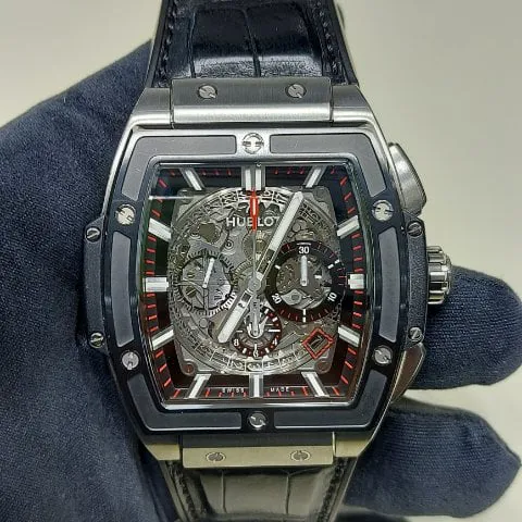 Hublot Spirit of Big Bang 601.NM.0173.LR 45mm Titanium Skeleton