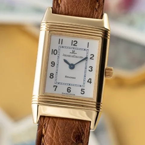 Jaeger-LeCoultre Reverso 260.1.08 32.5mm Yellow gold Silver
