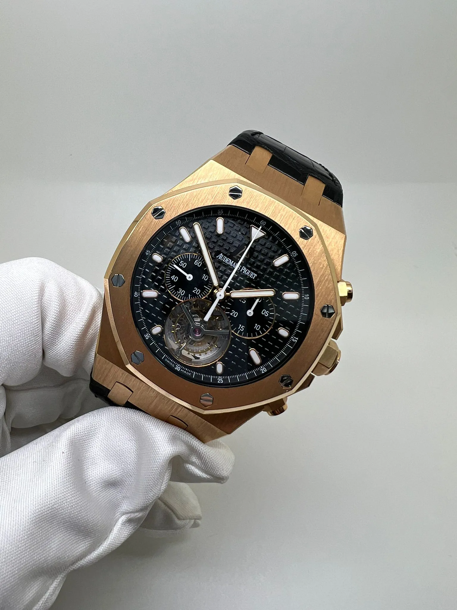 Audemars Piguet Royal Oak 25977OR.OO.D002CR.01 44mm Rose gold Black 2