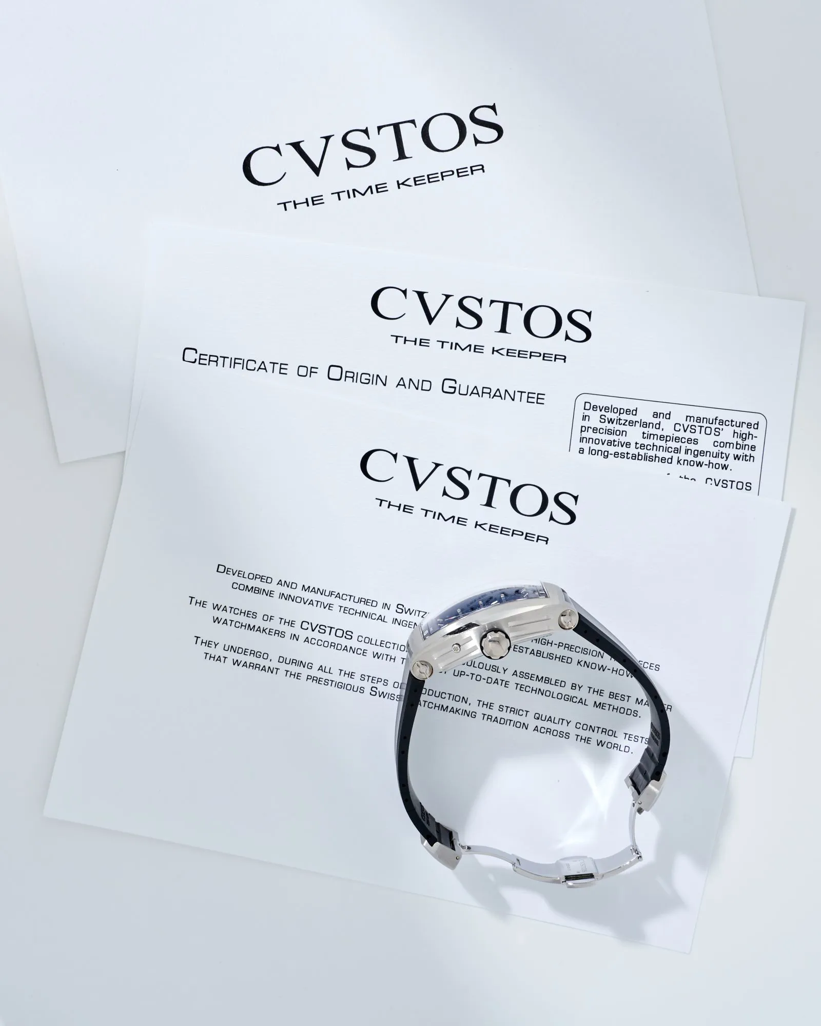 Cvstos Challenge 53.5mm Stainless steel Skeletonized 10