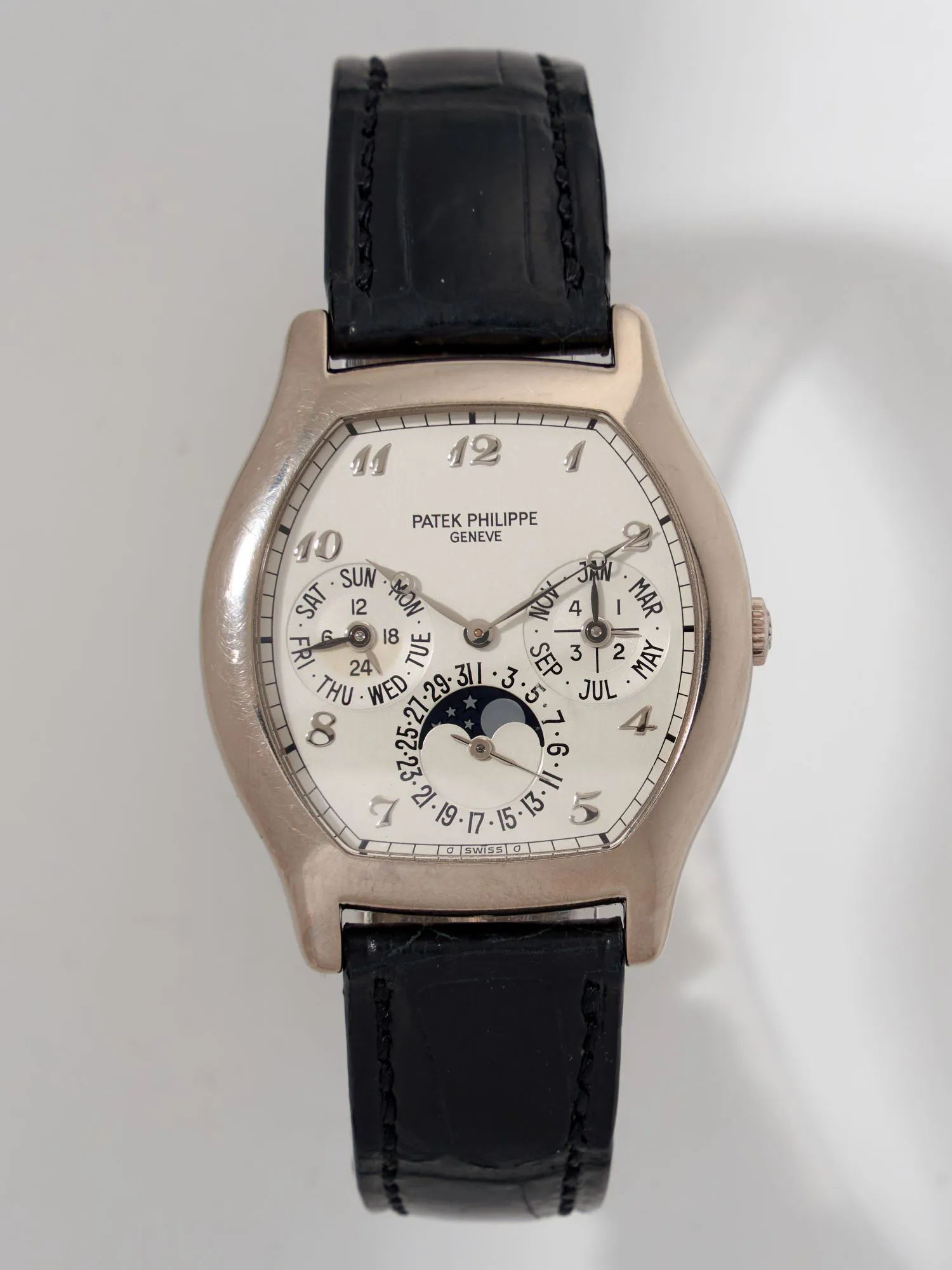 Patek Philippe Perpetual Calendar 5040G-018 41mm White gold Silver 3