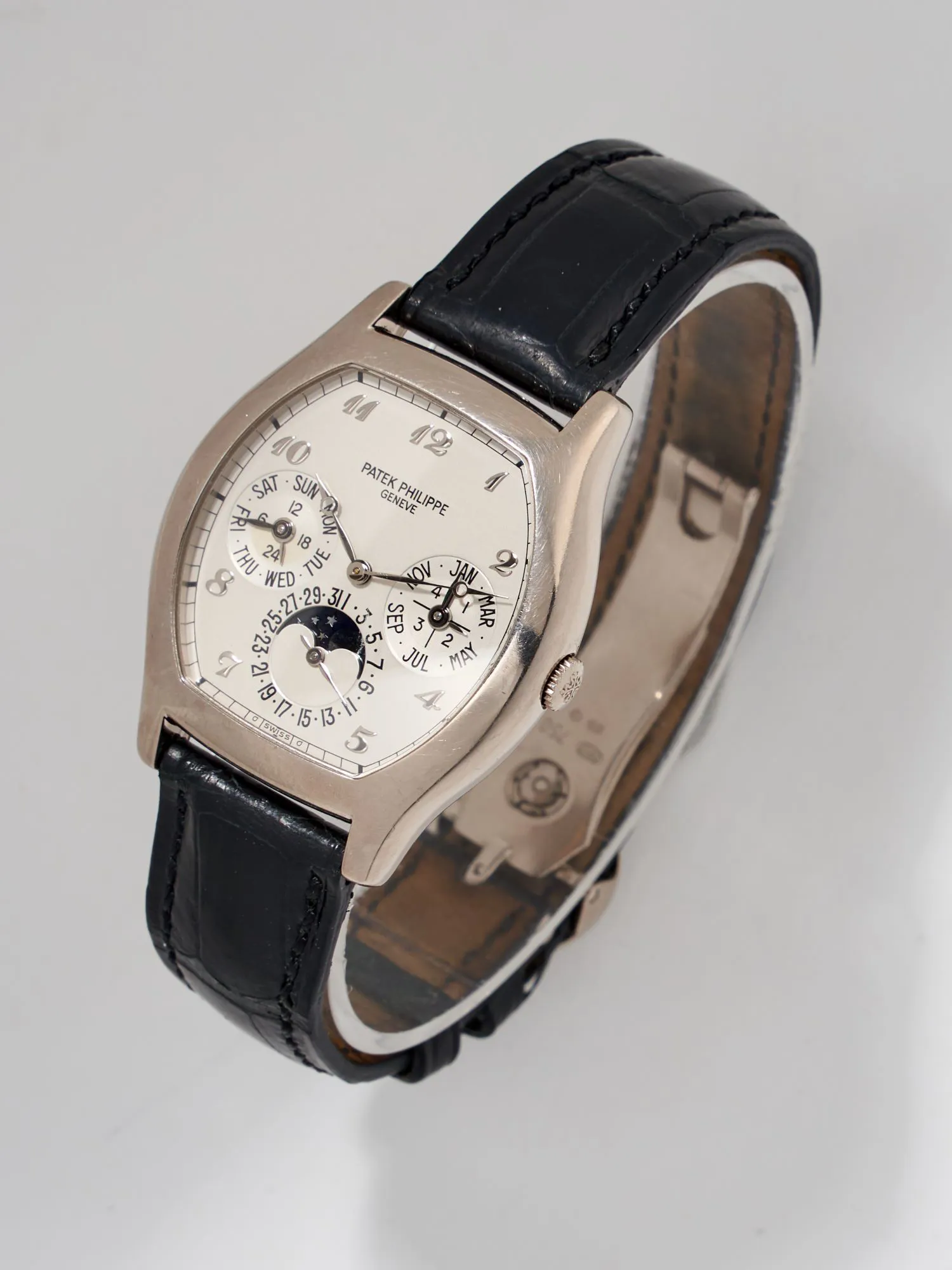 Patek Philippe Perpetual Calendar 5040G-018 41mm White gold Silver 4