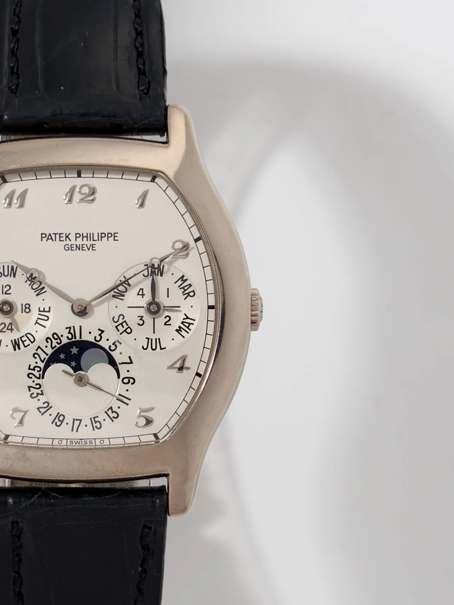 Patek Philippe Perpetual Calendar 5040G-018 41mm White gold Silver 12