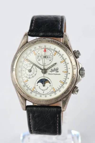 DuBois et fils Montre Perpetuelle 39mm Silver White